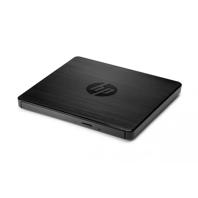 HP unidad externa USB DVDRW, negra, portátil, DVD±RW, USB 2.0, 24x, 8x