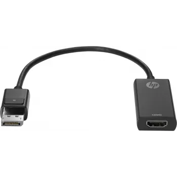 HP adaptador DisplayPort a HDMI 1.4, DisplayPort, HDMI, negro