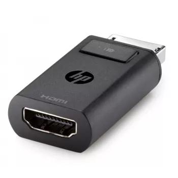 HP adaptador DisplayPort a HDMI 1.4, DisplayPort, HDMI, negro