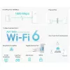 TP-Link TL-WPA7817 KIT adaptador de red PowerLine 1000 Mbit/s Ethernet LAN Wi-Fi blanco 2 uds.