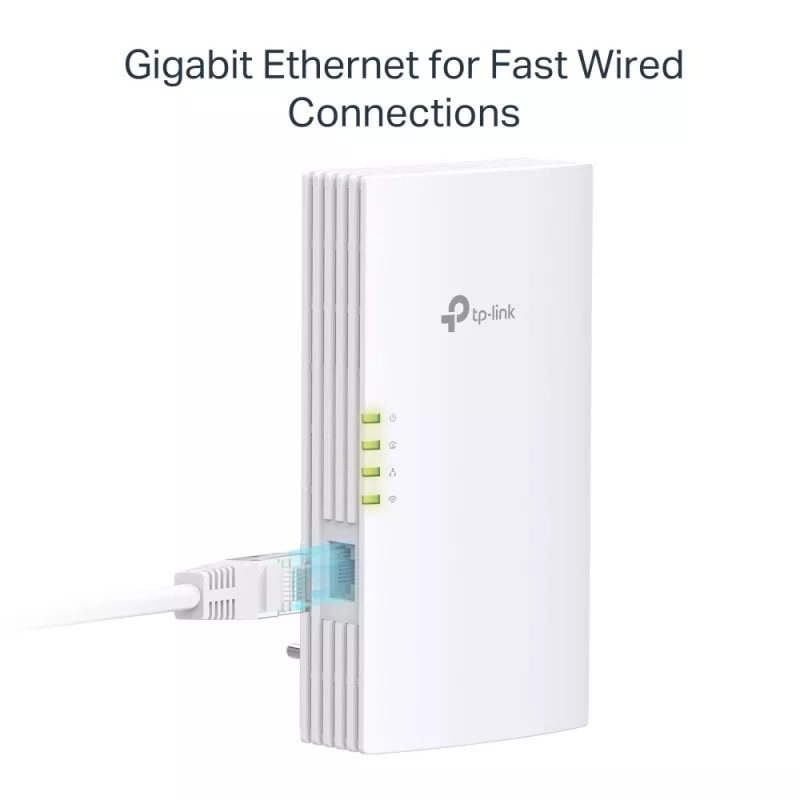 TP-Link TL-WPA7817 KIT adaptador de red PowerLine 1000 Mbit/s Ethernet LAN Wi-Fi blanco 2 uds.