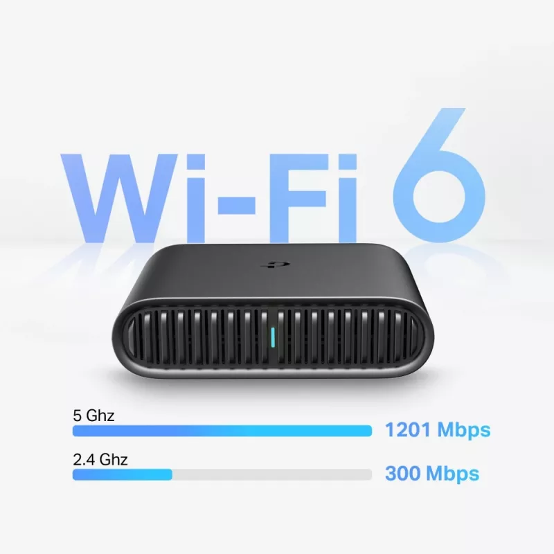 Router portátil TP-Link AX1500 de doble banda Wi‑Fi 6