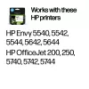 HP 62XL High Yield cartucho de tinta original tricolor, cian, magenta, amarillo, 1 ud., 415 páginas