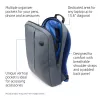 HP mochila Value de 15,6 pulgadas, mochila, 39,6 cm (15,6 inch), correa para el hombro, 420 g