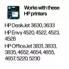 HP 302 cartucho de tinta original tricolor, cian, magenta, amarillo, 1 ud., 150 páginas