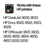 HP 302XL High Yield cartucho de tinta original tricolor, cian, magenta, amarillo, 1 ud., 300 páginas