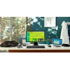 HP adaptador de cable HDMI a VGA, VGA (D-Sub), HDMI Type-A (estándar), conector macho, conector hembra, negro, China
