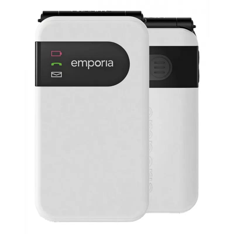 Emporia SIMPLICITYglam 7,11 cm (2,8 inch) 106 g blanco móvil para mayores