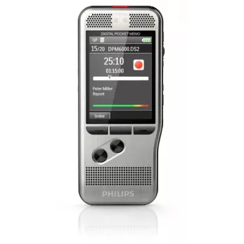 Philips DPM6000 tarjeta flash negro, plata