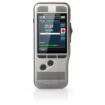 Philips DPM 7200 tarjeta flash acero inoxidable