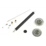 Zebra P1050667-008 kit de rodillo de impresión con liner para QLN420