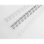 GBC espiral de encuadernación MultiBind 10 mm, blanco, 130 hojas, metal, A4, 1 cm, 297 mm
