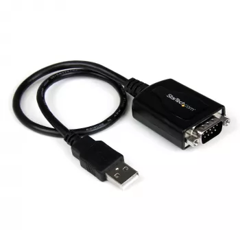 StarTech.com cable adaptador USB a RS232 serie DB9 de 1 ft con retención de COM