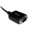 StarTech.com cable adaptador USB a RS232 serie DB9 de 1 ft con retención de COM