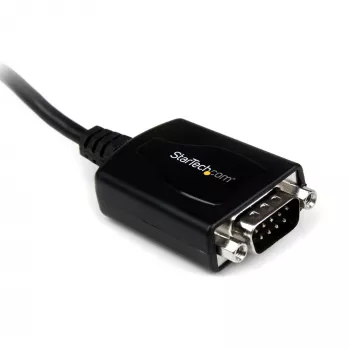 StarTech.com cable adaptador USB a RS232 serie DB9 de 1 ft con retención de COM