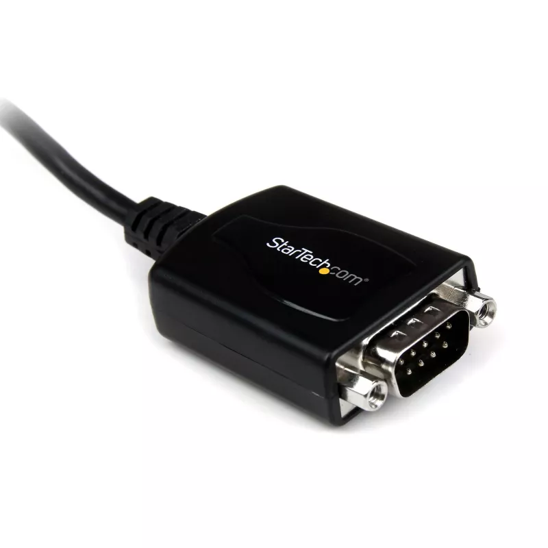 StarTech.com cable adaptador USB a RS232 serie DB9 de 1 ft con retención de COM