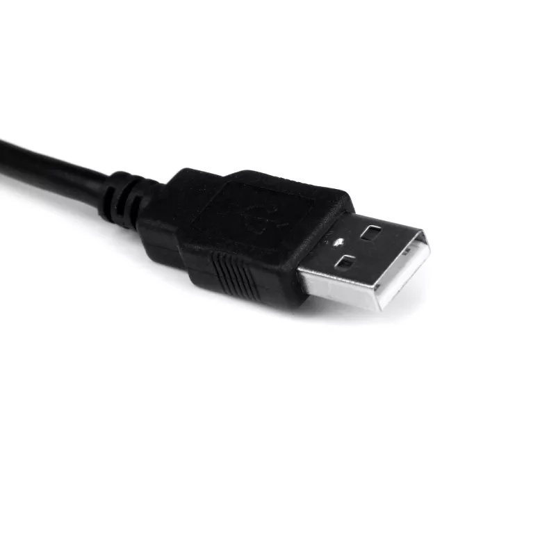 StarTech.com cable adaptador USB a RS232 serie DB9 de 1 ft con retención de COM