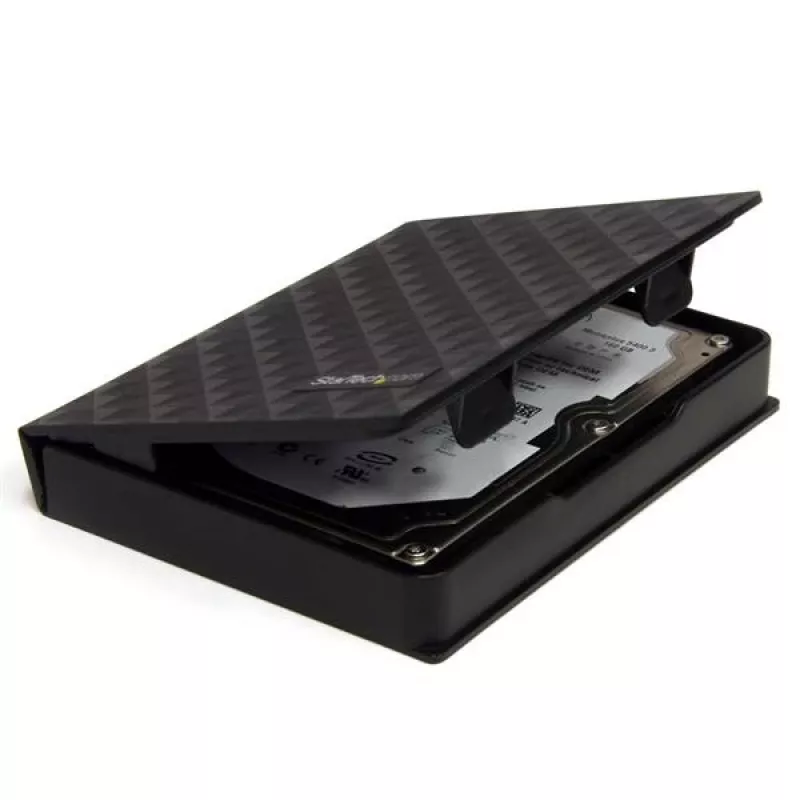 StarTech.com funda protectora antiestática para disco duro de 2.5in - negra (pack de 3)