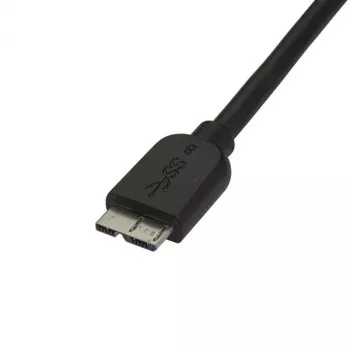 StarTech.com cable Micro USB 3.0 delgado - M/M - 2m (6ft), 2 m, USB A, Micro-USB B, USB 3.2 Gen 1 (3.1 Gen 1), macho/macho, negro