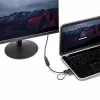 StarTech.com adaptador HDMI a DisplayPort - 4K 30Hz, 3840 x 2160 píxeles, 1080p, 720p, 120 Hz, negro, MegaChips - STDP2600, convertidor de vídeo activo