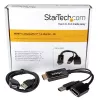 StarTech.com adaptador HDMI a DisplayPort - 4K 30Hz, 3840 x 2160 píxeles, 1080p, 720p, 120 Hz, negro, MegaChips - STDP2600, convertidor de vídeo activo