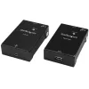 StarTech.com extensor USB 2.0 sobre cable Cat5e/Cat6 (RJ45) – hasta 50 m – kit adaptador extensor de puerto USB de alta velocidad – con alimentación – extensor USB sobre cable Ethernet – 480 Mbit/s – metal