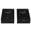 StarTech.com extensor USB 2.0 sobre cable Cat5e/Cat6 (RJ45) – hasta 50 m – kit adaptador extensor de puerto USB de alta velocidad – con alimentación – extensor USB sobre cable Ethernet – 480 Mbit/s – metal