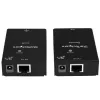 StarTech.com extensor USB 2.0 sobre cable Cat5e/Cat6 (RJ45) – hasta 50 m – kit adaptador extensor de puerto USB de alta velocidad – con alimentación – extensor USB sobre cable Ethernet – 480 Mbit/s – metal