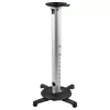 StarTech.com soporte de techo universal para proyectores – montaje en mástil de alta resistencia, ajustable en altura/extraíble 12,7–57,77 cm desde el techo – 15 kg – inclinación/giro – soporte de proyector colgante con placa de fijación