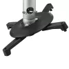 StarTech.com soporte de techo universal para proyectores – montaje en mástil de alta resistencia, ajustable en altura/extraíble 12,7–57,77 cm desde el techo – 15 kg – inclinación/giro – soporte de proyector colgante con placa de fijación