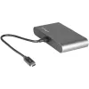 StarTech.com dock Mini Thunderbolt para doble monitor, DisplayPort 4K 60Hz, hub sin controladores para Windows y Mac, Gigabit Ethernet, 1x USB-A (USB 5Gbps), cable de 11in (28cm)