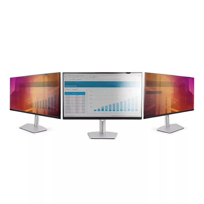 StarTech.com filtro de privacidad dorado para monitor de 24 pulgadas 16:10, filtro reversible con mayor privacidad, filtro de seguridad brillante para ordenador, protector/pantalla de privacidad extraíble, +/- 30°