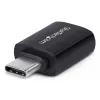 StarTech.com adaptador USB-C a USB-A, USB 5Gbps, adaptador compacto de conector macho USB-C a conector hembra USB-A, carcasa metálica resistente, M/H