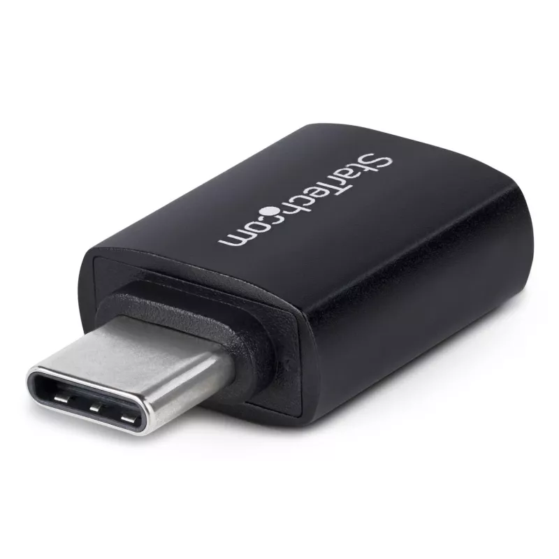 StarTech.com adaptador USB-C a USB-A, USB 5Gbps, adaptador compacto de conector macho USB-C a conector hembra USB-A, carcasa metálica resistente, M/H