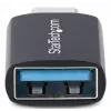 StarTech.com adaptador USB-C a USB-A, USB 5Gbps, adaptador compacto de conector macho USB-C a conector hembra USB-A, carcasa metálica resistente, M/H