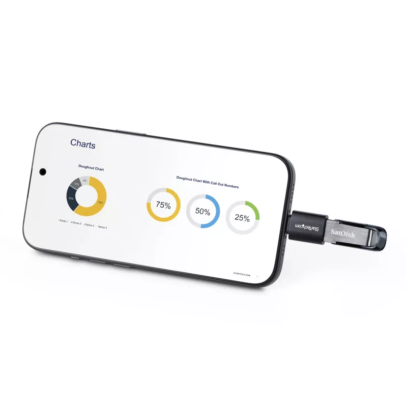StarTech.com adaptador USB-C a USB-A, USB 5Gbps, adaptador compacto de conector macho USB-C a conector hembra USB-A, carcasa metálica resistente, M/H