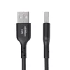 StarTech.com cable de carga USB-A a USB-C de 3m, carga y sincronización, 3A, USB 2.0, funda TPE – cable de carga USB negro