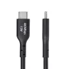 StarTech.com cable de carga USB-A a USB-C de 3m, carga y sincronización, 3A, USB 2.0, funda TPE – cable de carga USB negro