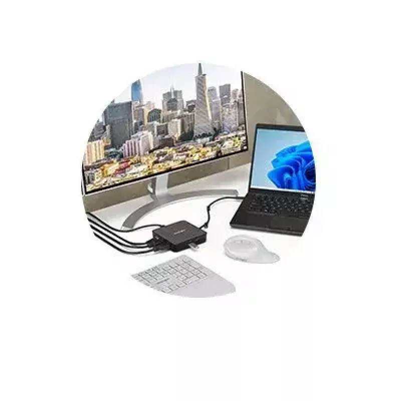 Kensington MD120U4 estación de acoplamiento portátil USB4 con cable USB4 100W 8K 144Hz