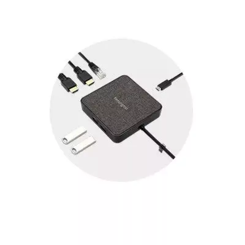 Kensington MD120U4 estación de acoplamiento portátil USB4 con cable USB4 100W 8K 144Hz