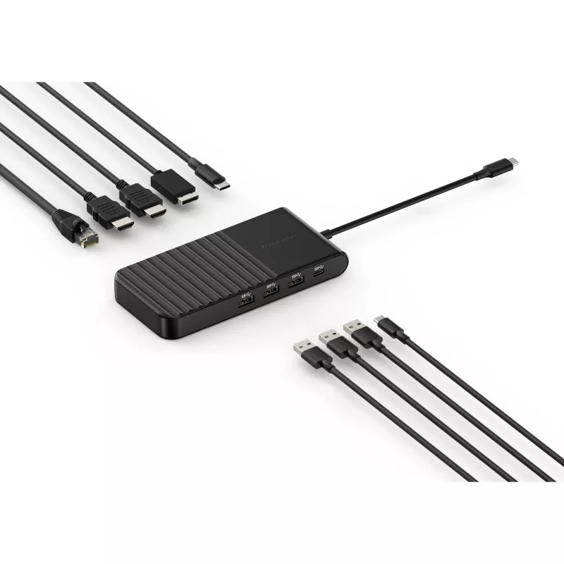 Estación de acoplamiento Kensington UH1500P EQ USB-C 5Gbps Triple Vídeo 4K