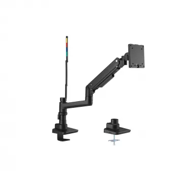 Brazo para monitor Kensington SmartFit Premium Heavy Duty pinza/pasacables de mesa 20 kg