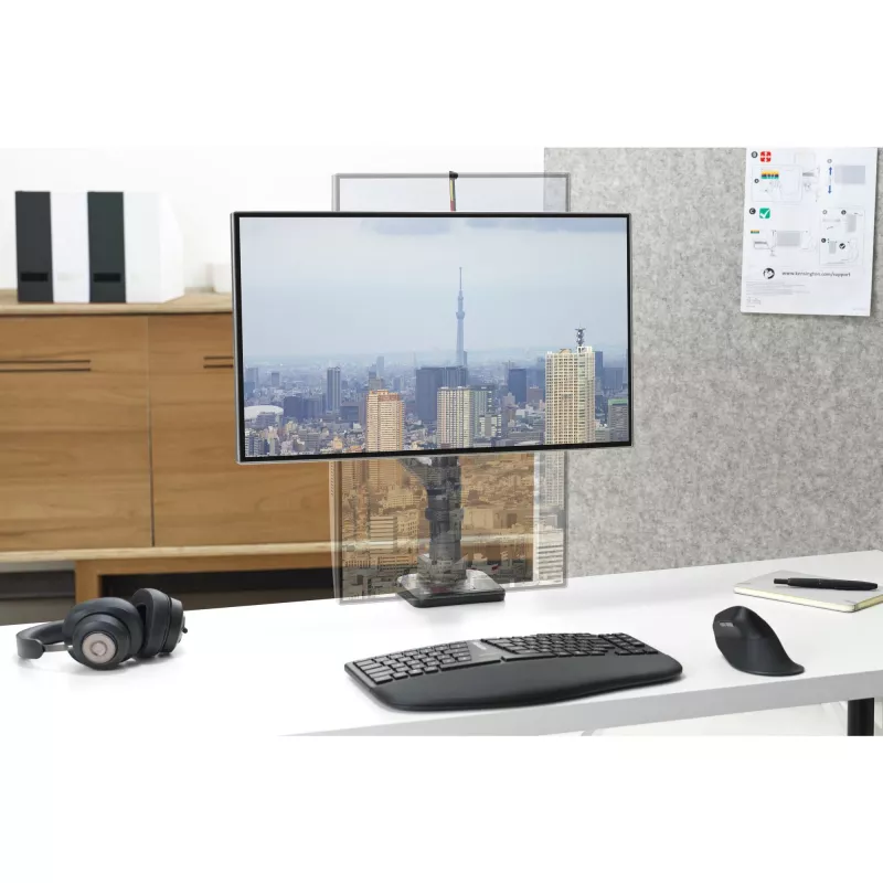 Brazo para monitor Kensington SmartFit Premium Heavy Duty pinza/pasacables de mesa 20 kg