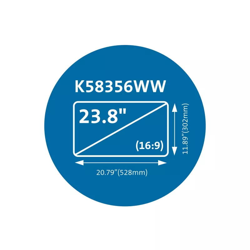 Kensington MagPro lámina de privacidad magnética para monitores 23,8″ (16:9)