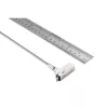 Kensington candado para portátil NanoSaver 2.0 EQ Keyed delgado, 1,83 m, Kensington, llave, acero inoxidable, plata