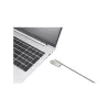 Kensington candado para portátil NanoSaver 2.0 EQ Keyed delgado, 1,83 m, Kensington, llave, acero inoxidable, plata