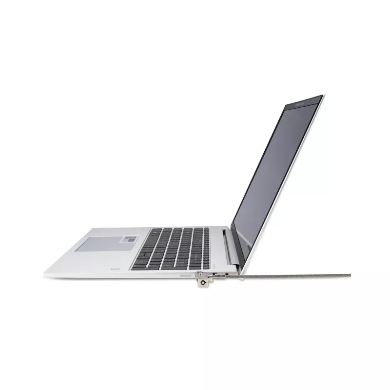 Kensington candado para portátil NanoSaver 2.0 EQ Keyed delgado, 1,83 m, Kensington, llave, acero inoxidable, plata