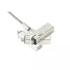 Kensington candado para portátil NanoSaver 2.0 EQ Keyed delgado, 1,83 m, Kensington, llave, acero inoxidable, plata