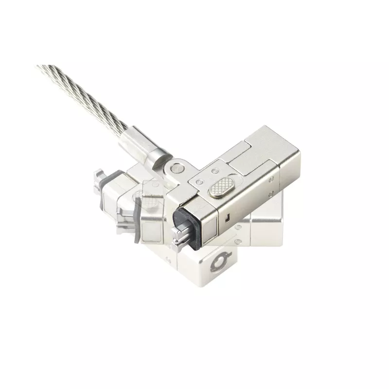 Kensington candado para portátil NanoSaver 2.0 EQ Keyed delgado, 1,83 m, Kensington, llave, acero inoxidable, plata