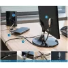 Kensington kit de bloqueo para escritorio y periféricos 2.0, 2,44 m, Kensington, llave, acero al carbono, negro, plata